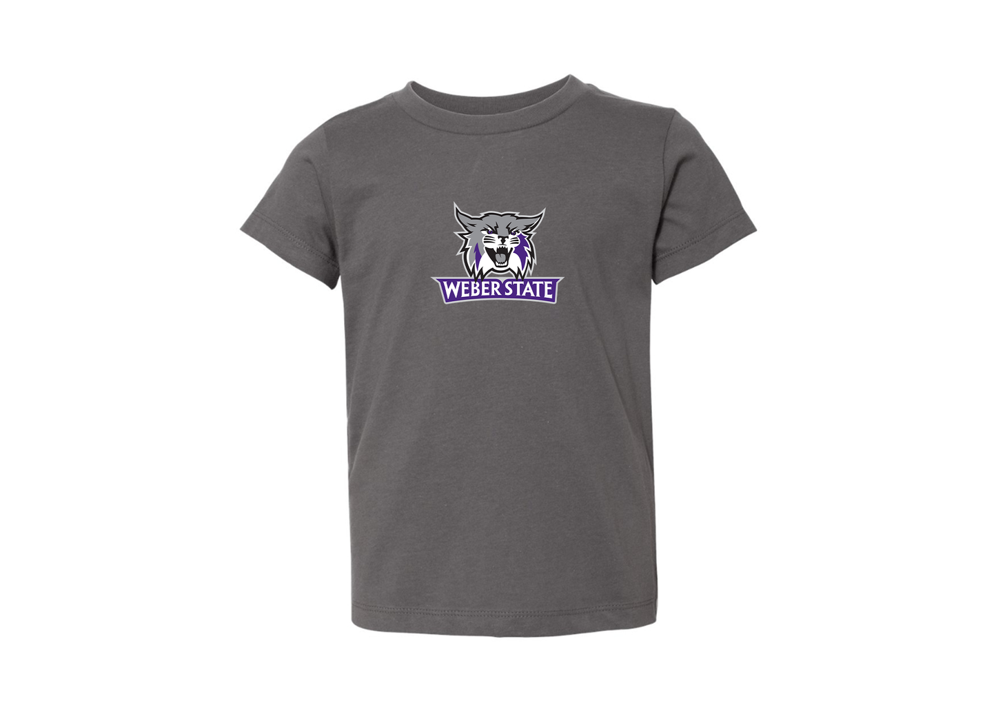 Weber State Wildcats BELLA CANVAS Toddler Jersey Tee
