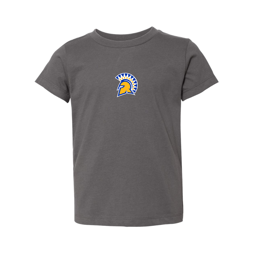San Jose State Spartans Logo BELLA CANVAS Toddler Jersey Tee