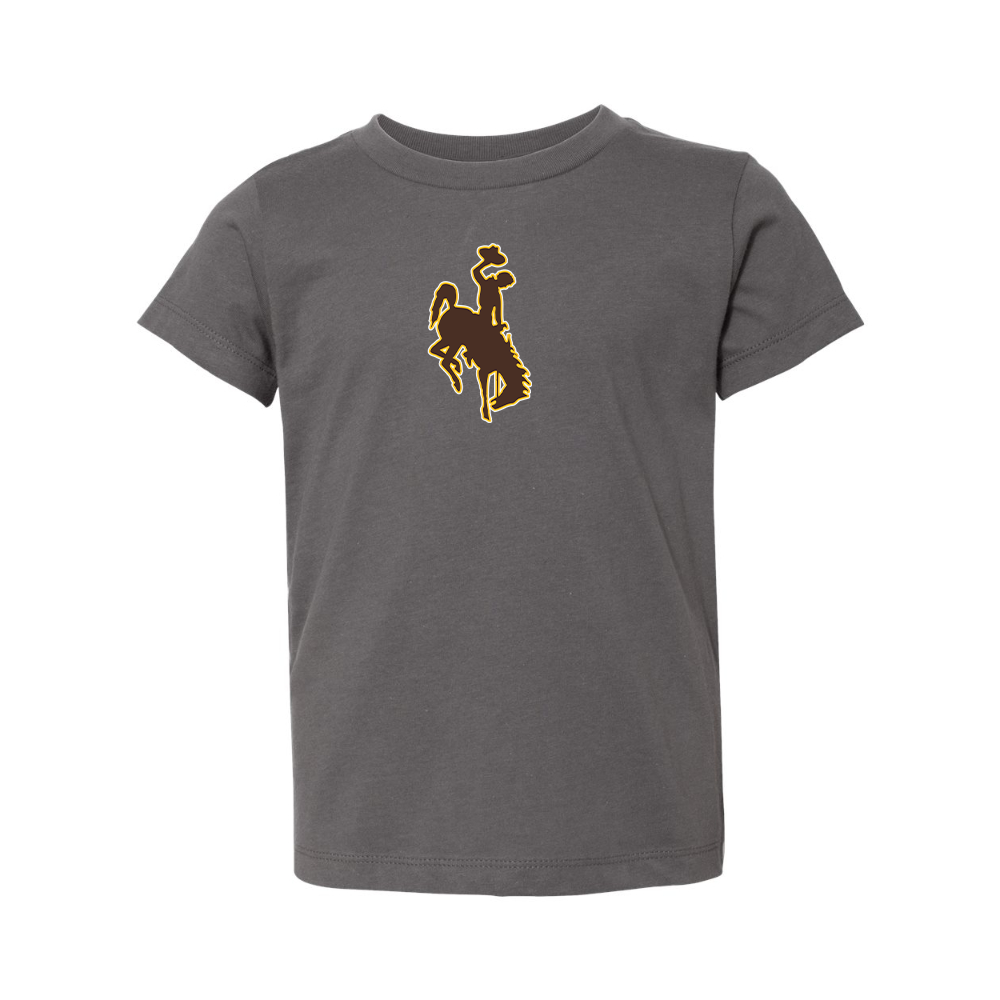 Wyoming Cowboys BELLA CANVAS Toddler Jersey Tee