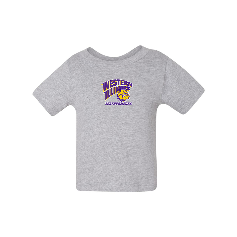 Western Illinois Leathernecks BELLA CANVAS Infant Jersey Tee