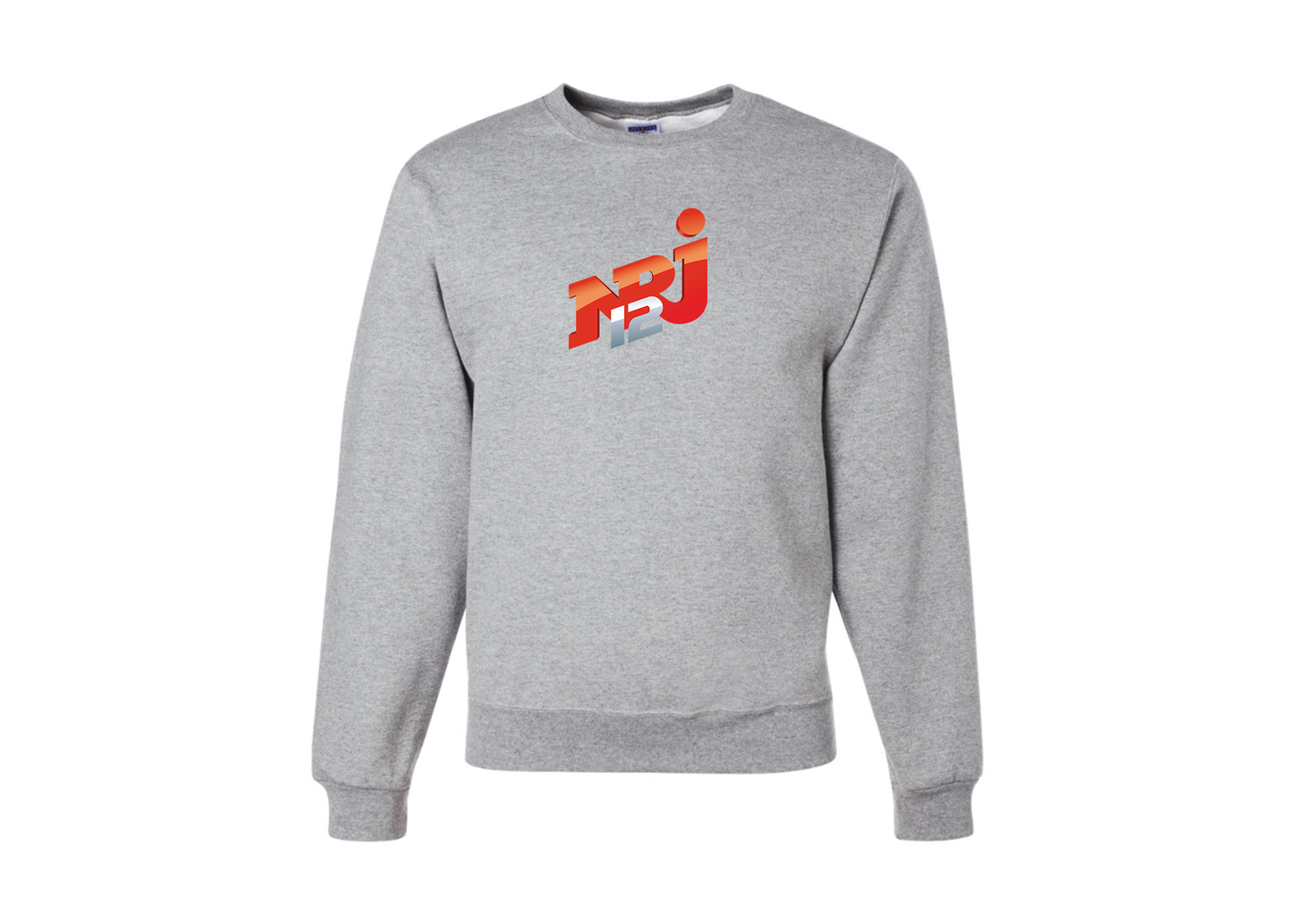Men's NRJ 12 Logo JERZEES NuBlend Crewneck Sweatshirt