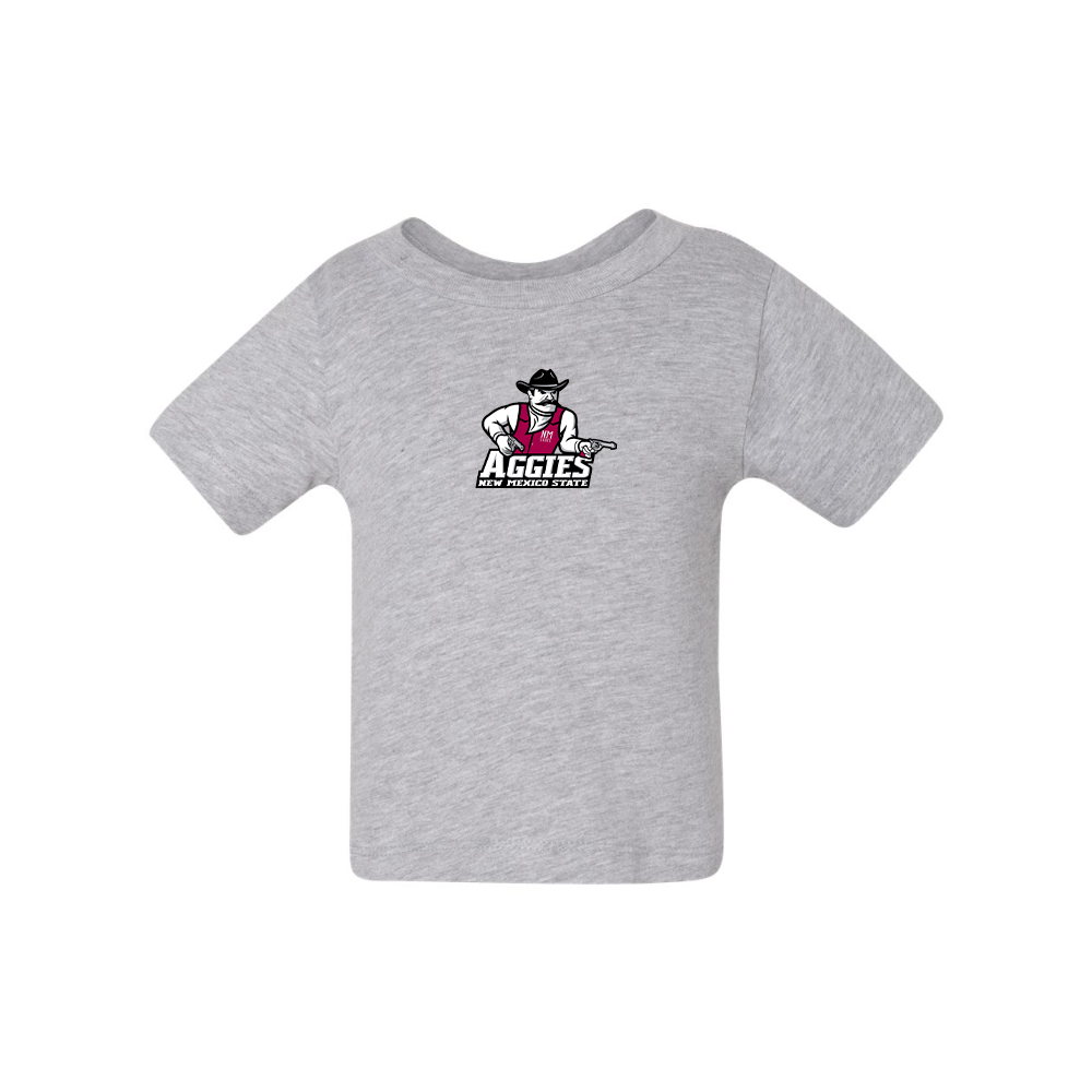 Aggies New Mexico State Logo BELLA CANVAS Infant Jersey Tee
