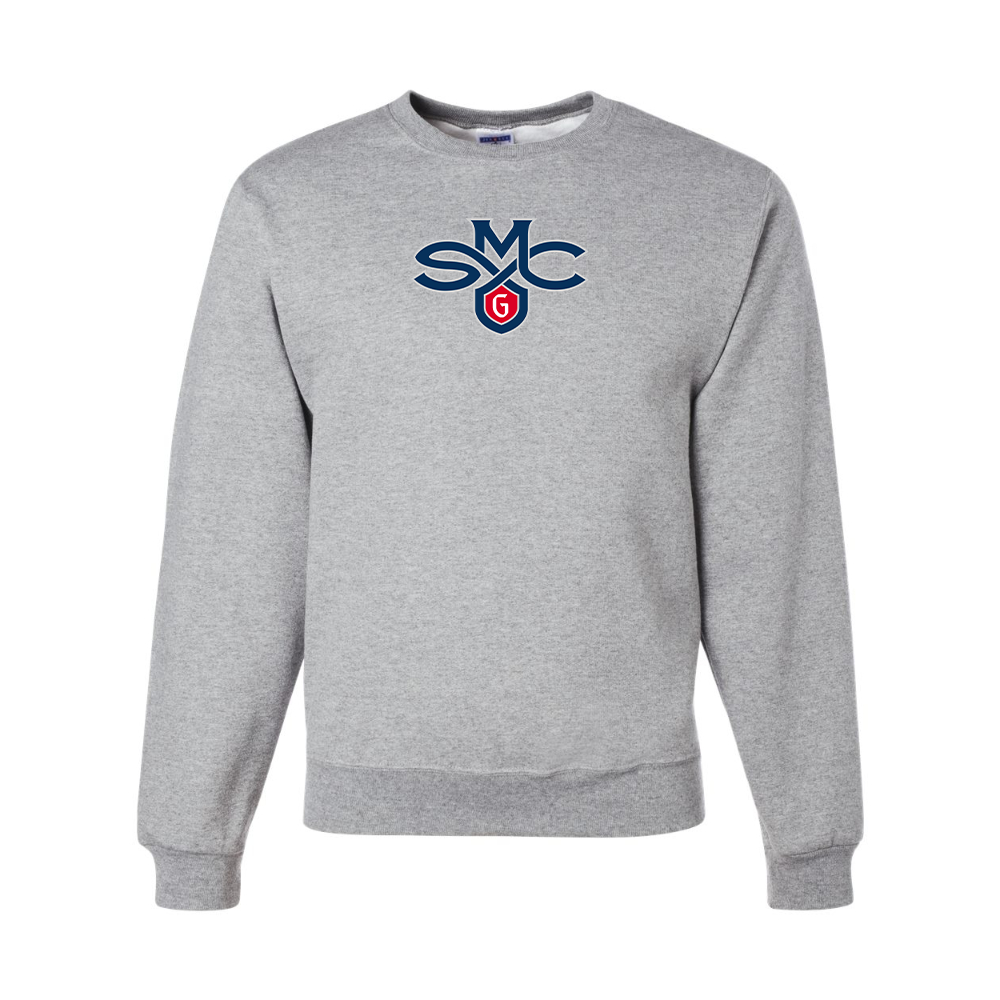 Men's Saint Marys Gaels Logo JERZEES NuBlend Crewneck Sweatshirt