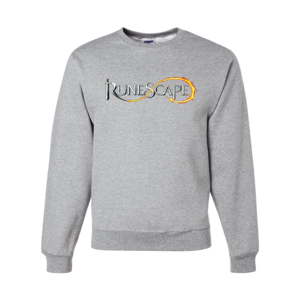 Men's Runescape Logo JERZEES NuBlend Crewneck Sweatshirt