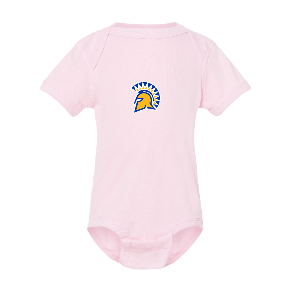 San Jose State Spartans Logo Rabbit Skins Infant Baby Rib Bodysuit