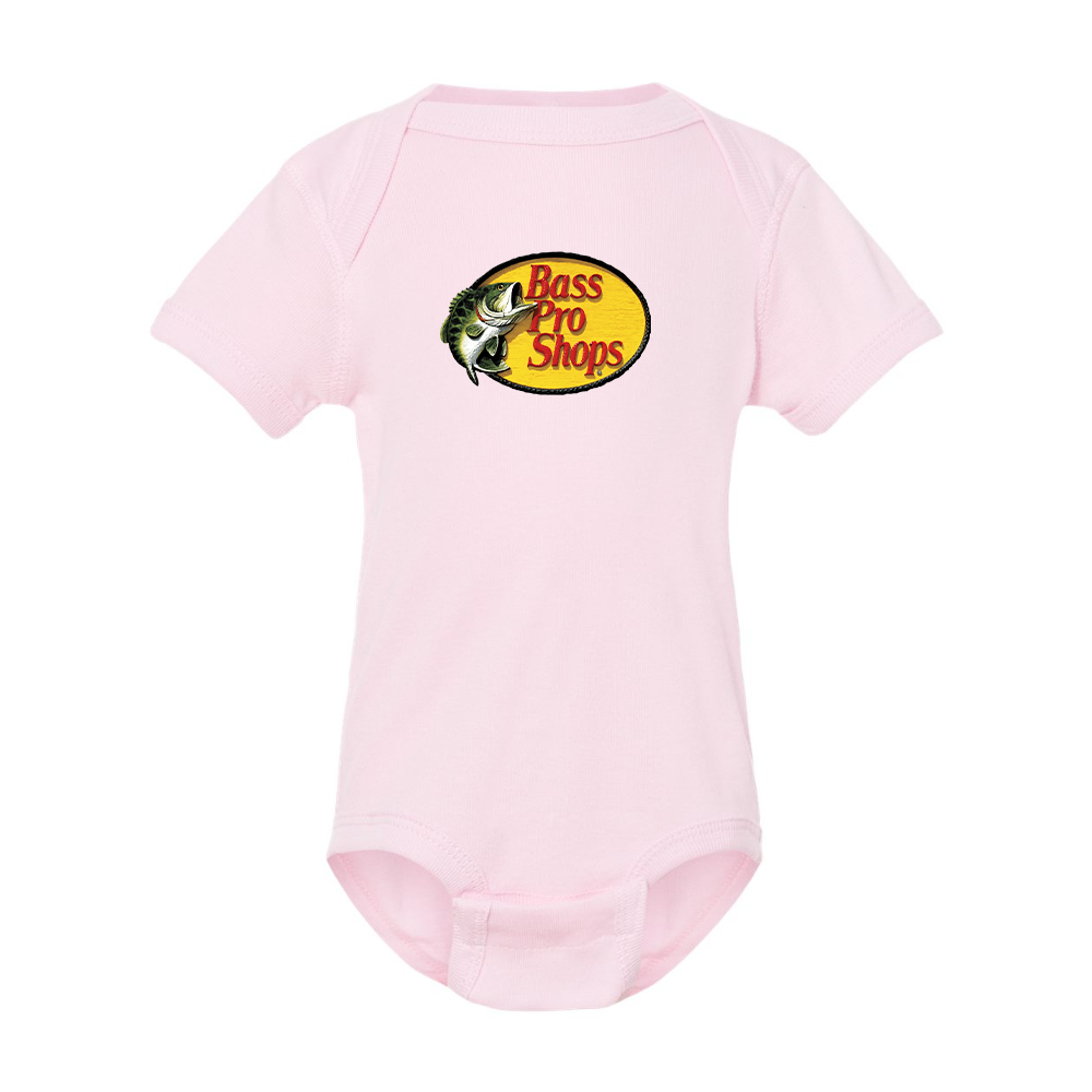 Bass Pro Shops Logo Rabbit Skins Infant Baby Rib Bodysuit