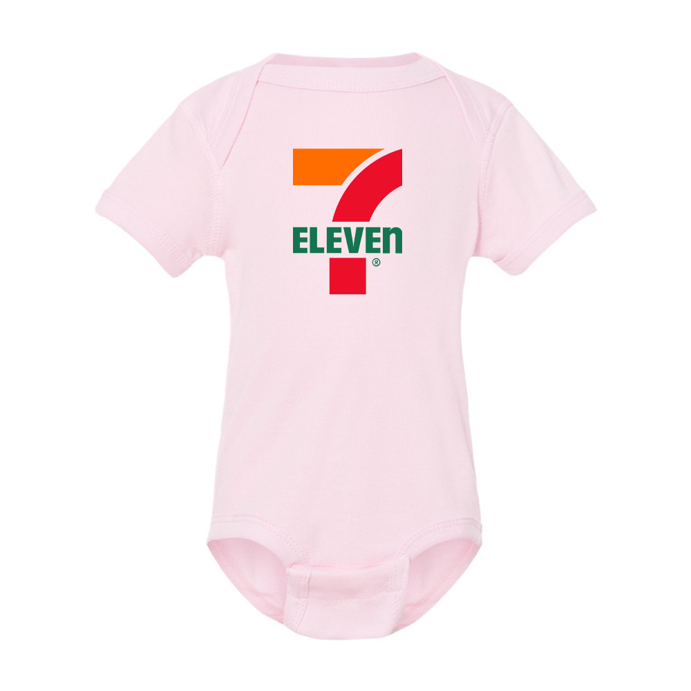 7 Eleven Logo Rabbit Skins Infant Baby Rib Bodysuit
