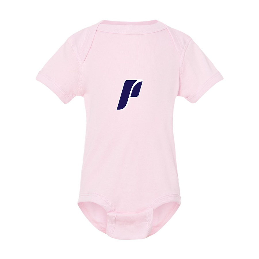 Portland Pilots Logo Rabbit Skins Infant Baby Rib Bodysuit