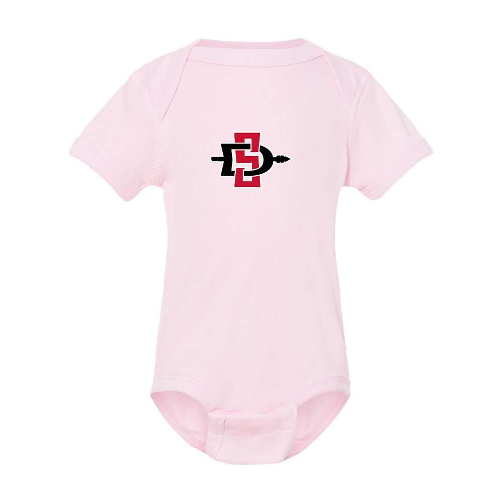San Diego State Aztecs Logo Rabbit Skins Infant Baby Rib Bodysuit