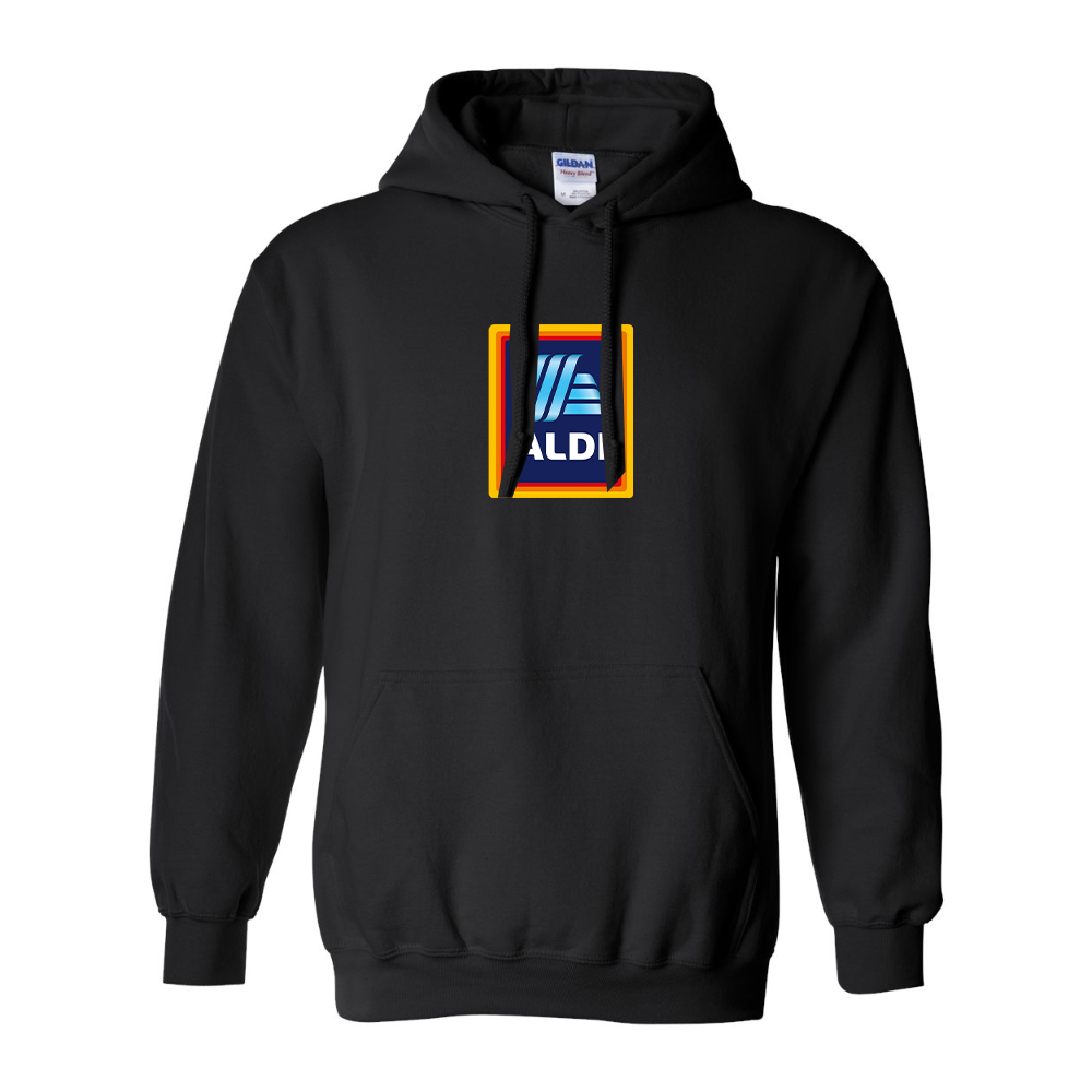 Men's Aldi Logo Gildan Heavy Blend Hooded Sweatshirt