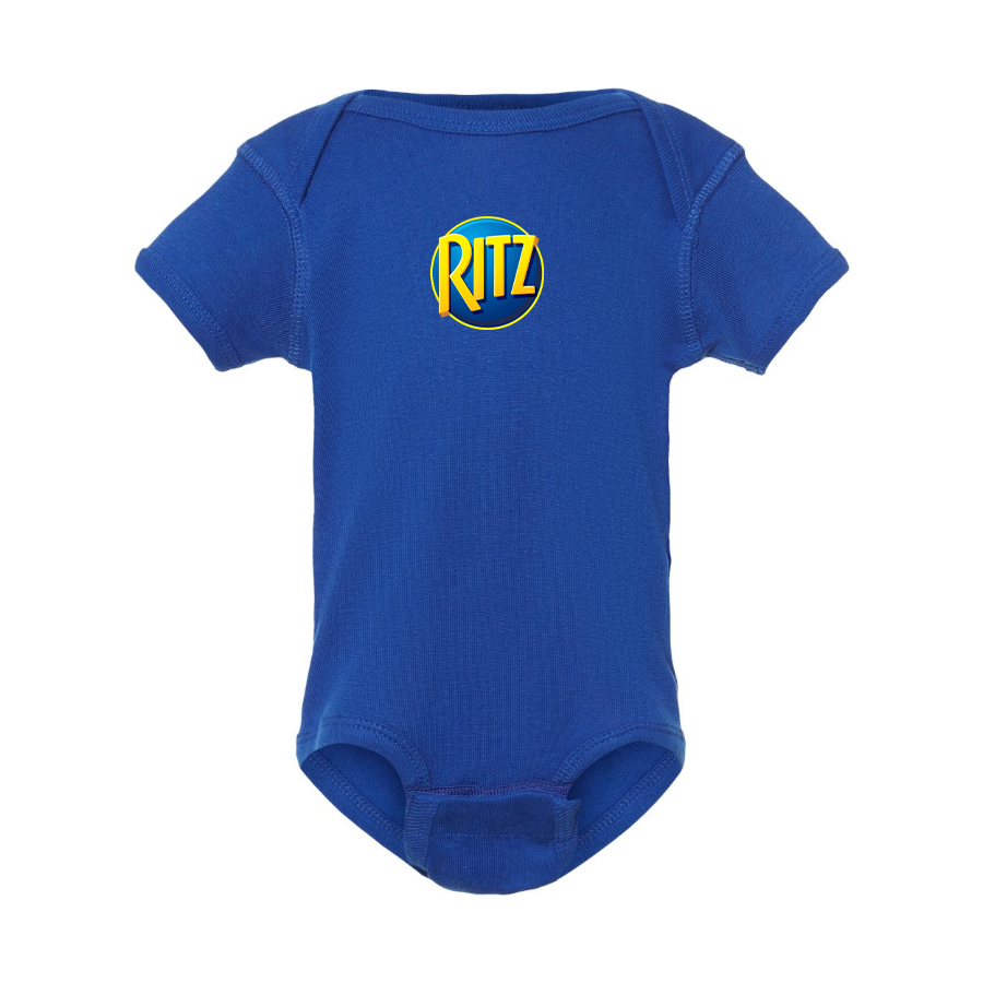 Ritz Crackers Logo Baby Romper Onesie
