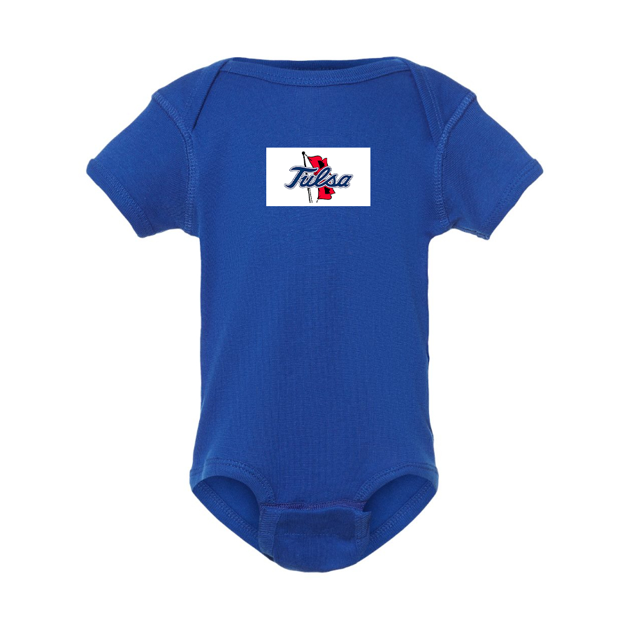 Tulsa Golden Hurricane Logo Baby Romper Onesie