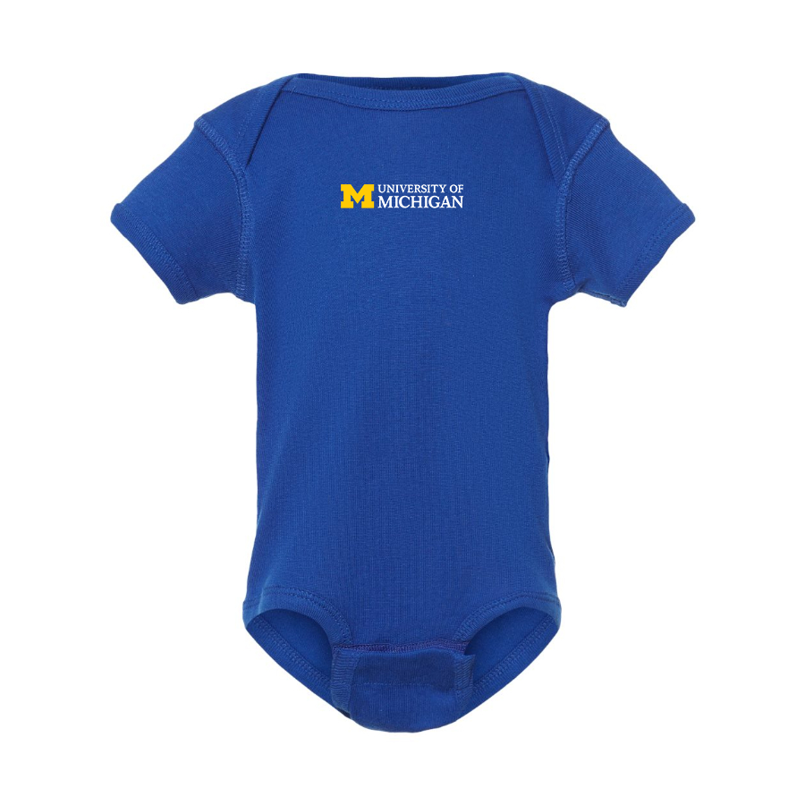 University of Michigan Logo Baby Romper Onesie