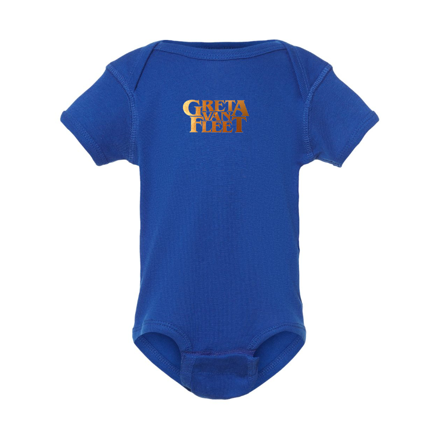 Greta Van Fleet Logo Baby Romper Onesie