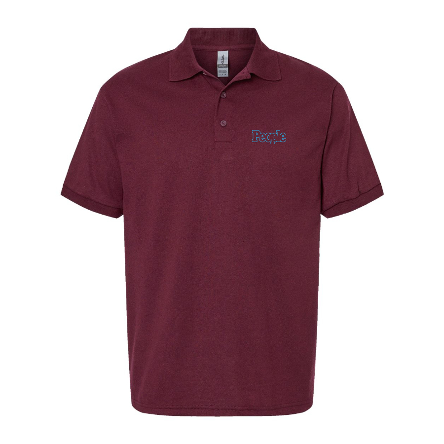 Men's People Magazine Logo Dry Blend Polo