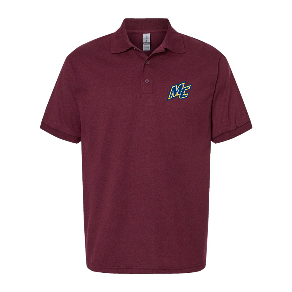 Men's Merrimack Warriors Logo Dry Blend Polo