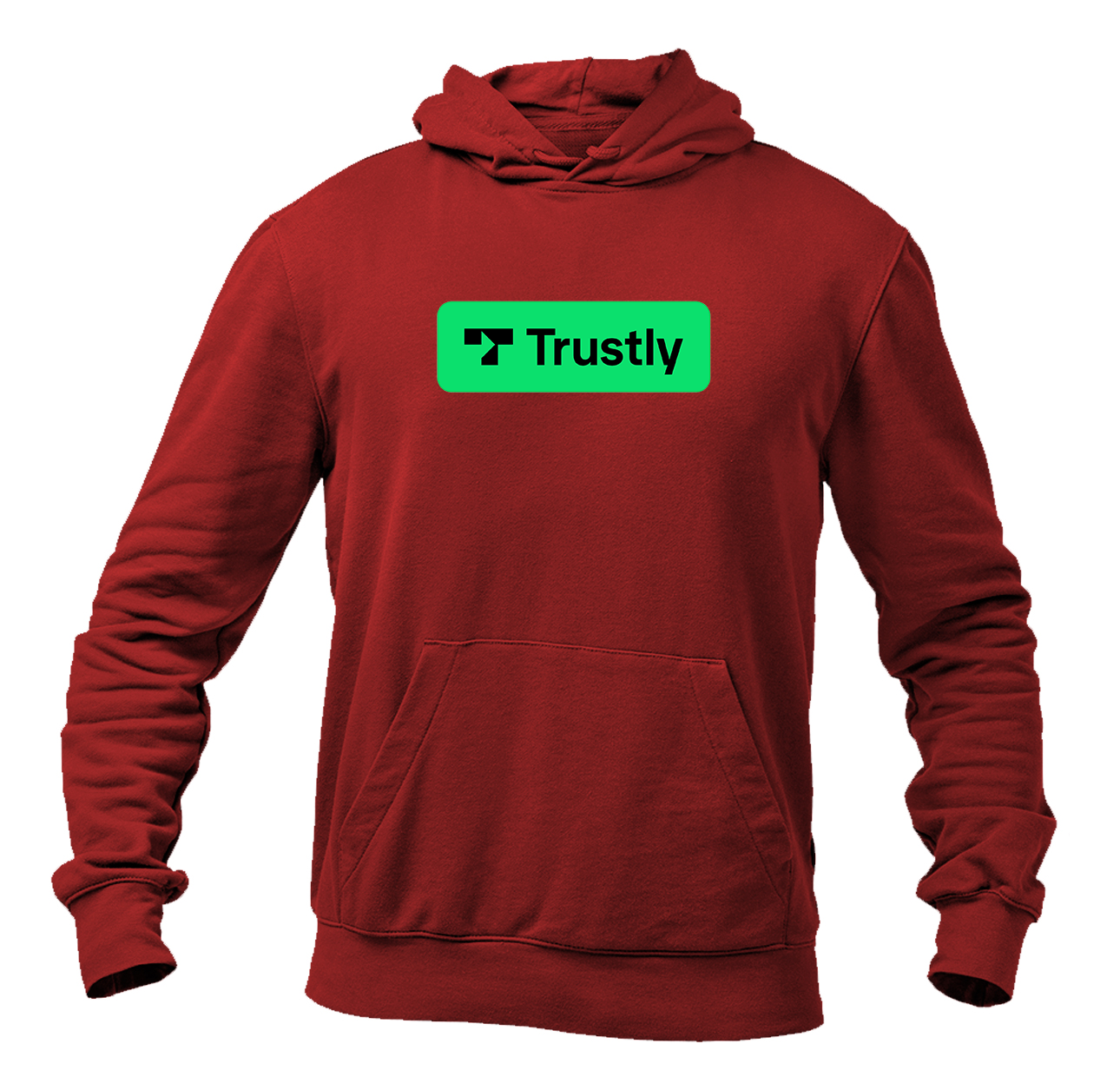 Men's Trustly Horizontal Logo Pullover Hoodie