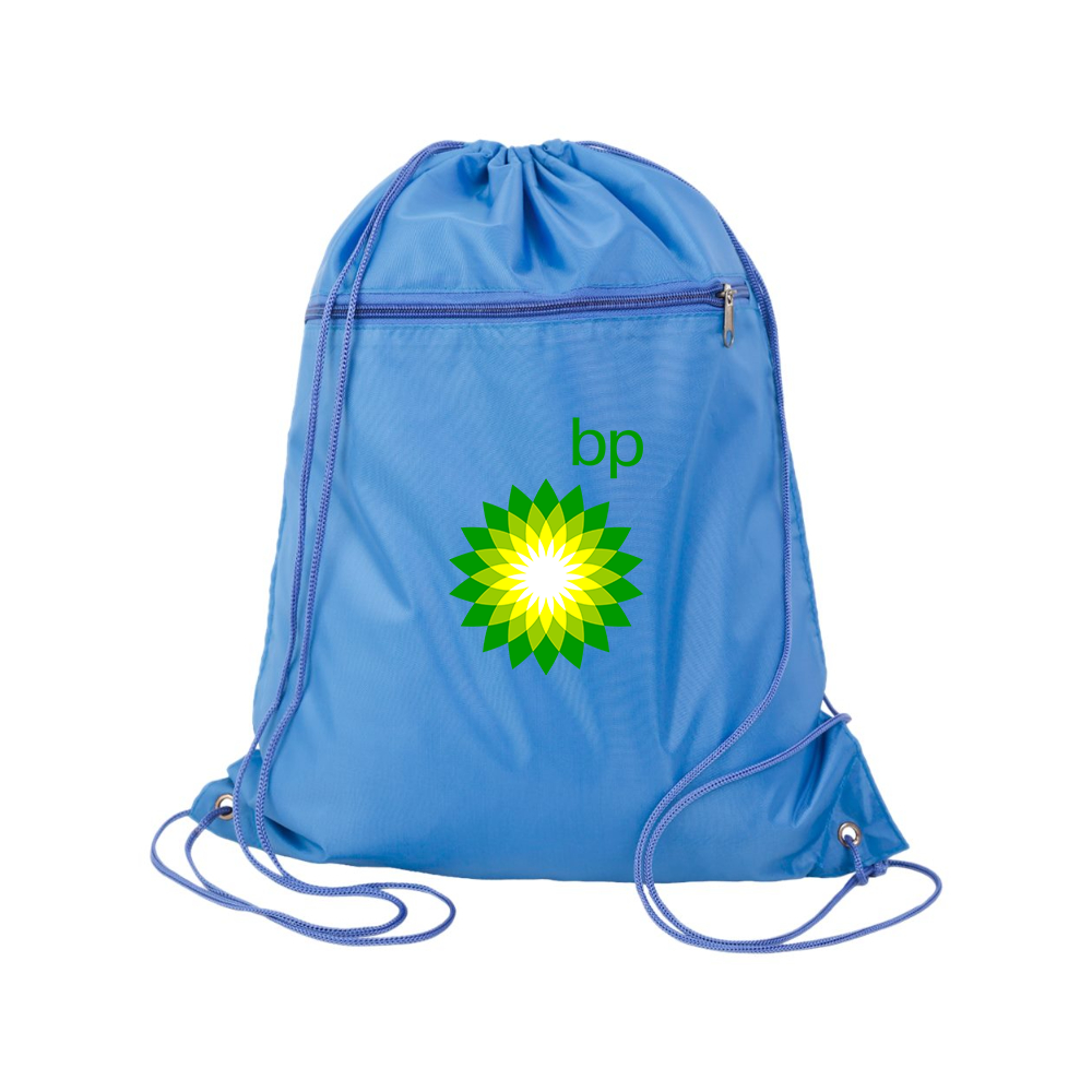 BP Oil Logo Q-Tees - Polyester Cinchpack