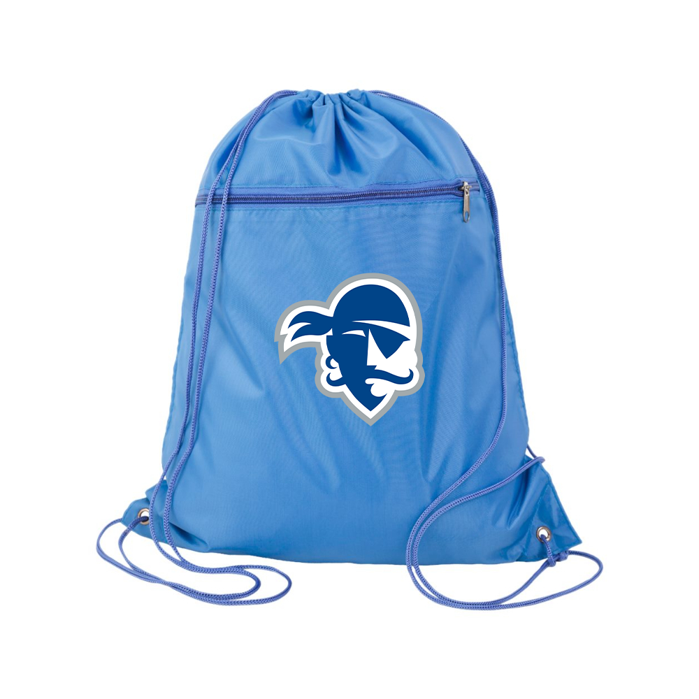 Seton Hall Pirates Logo Q-Tees - Polyester Cinchpack