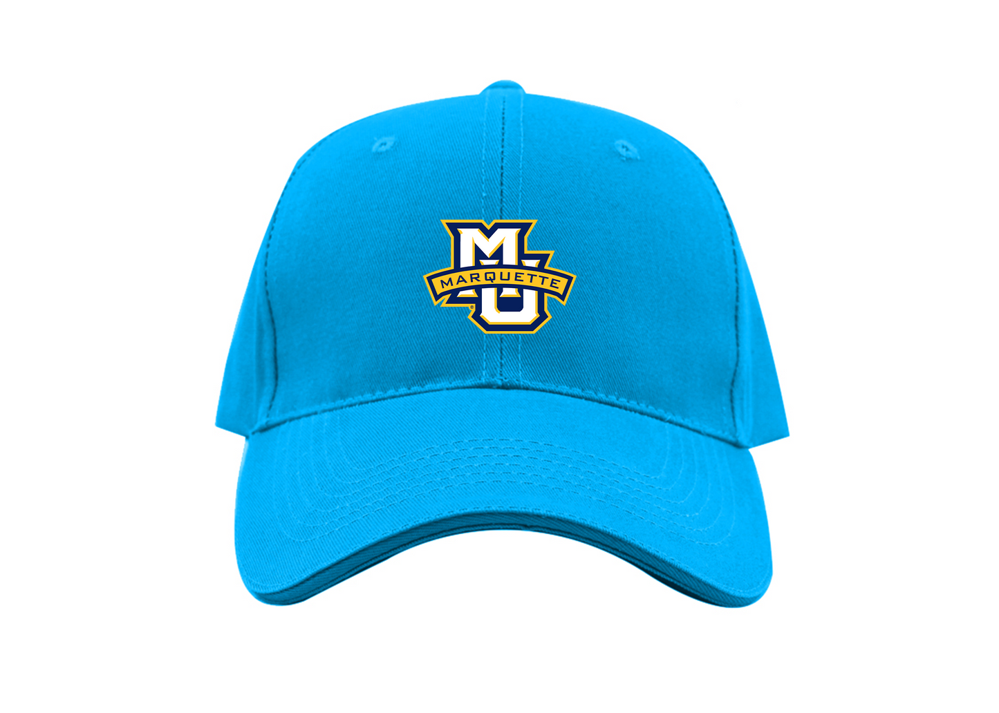 Marquette Golden Eagles Logo Dad Baseball Cap Hat