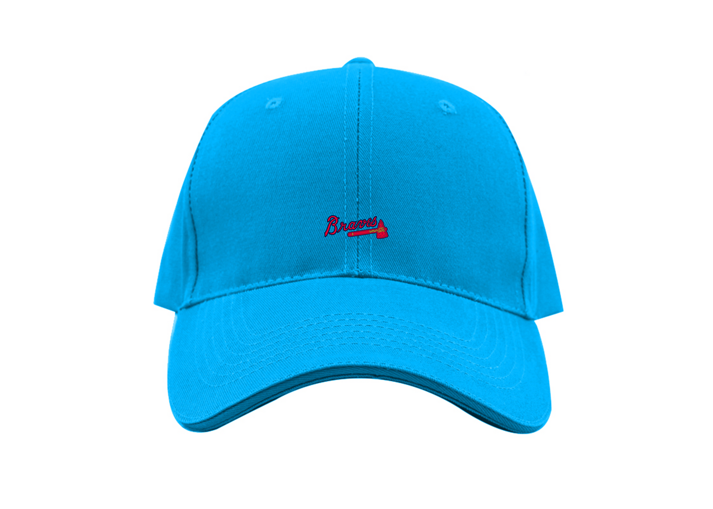 Atlanta Braves Logo Dad Baseball Cap Hat