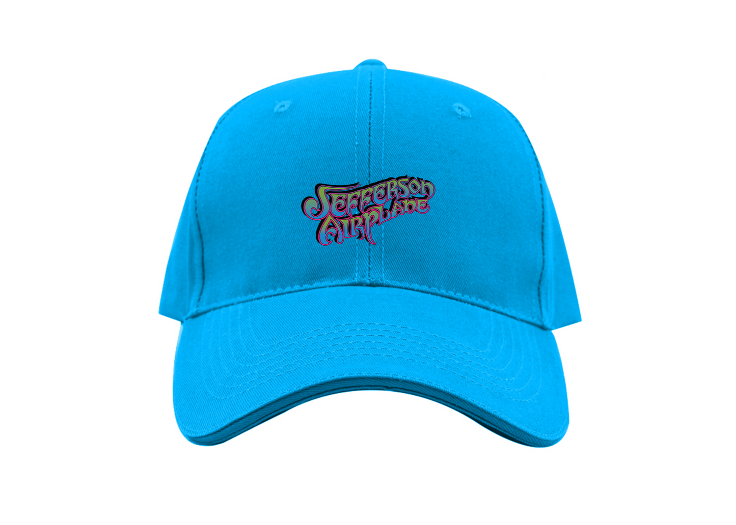 Jefferson Airplane Logo Dad Baseball Cap Hat