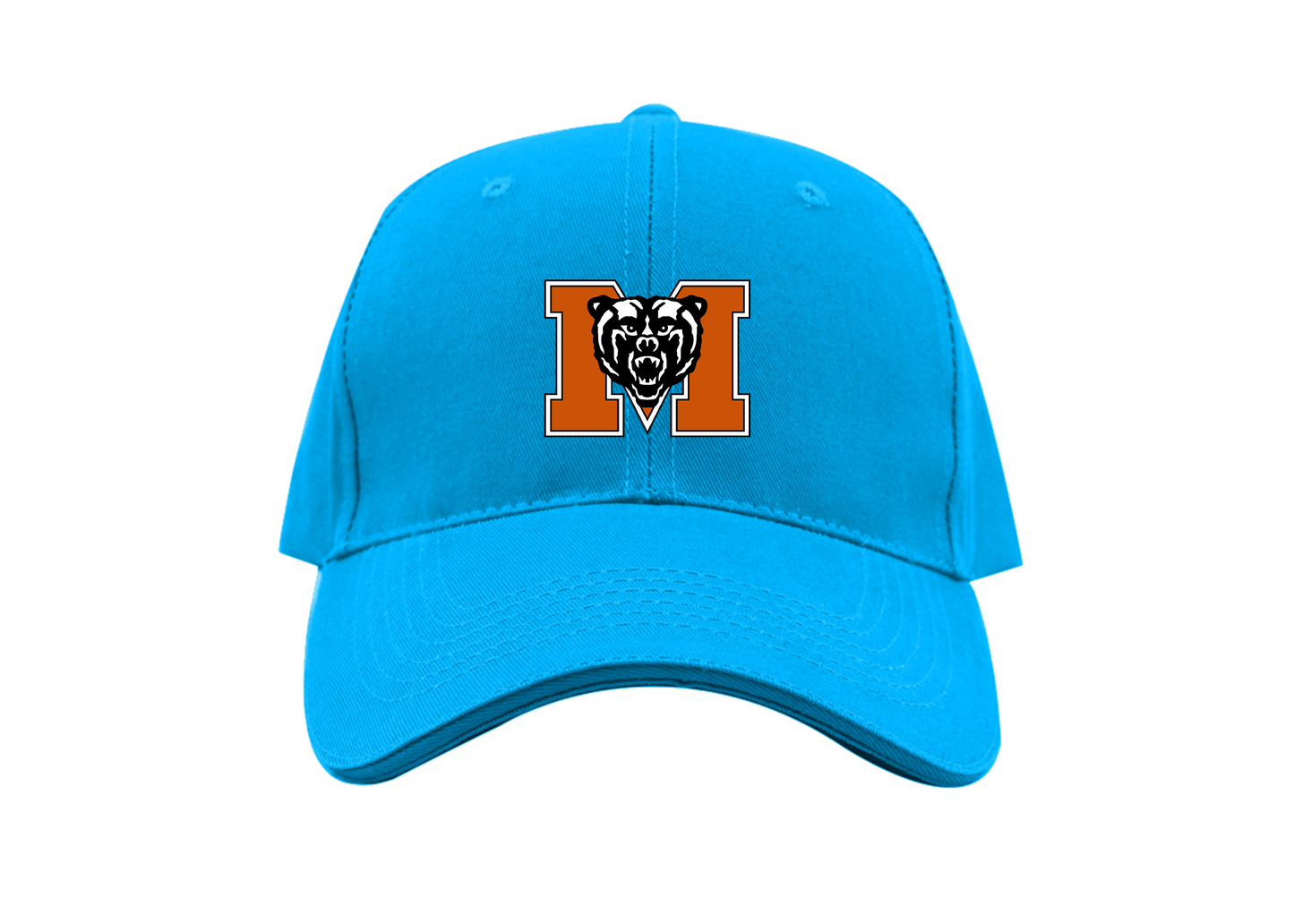 Mercer Bears Logo Dad Baseball Cap Hat