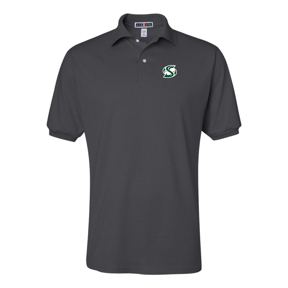Men's Sacramento State Hornets Logo JERZEES SpotShield polo