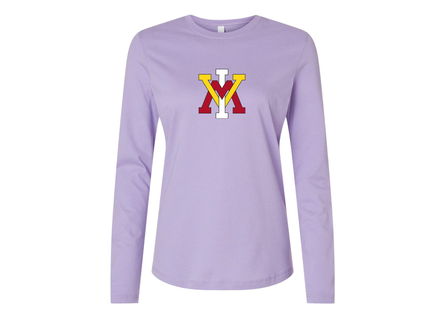 BELLA CANVAS Women’s VMI Keydets Jersey Long Sleeve Tee