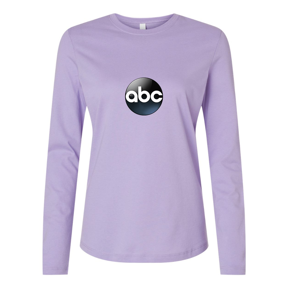 BELLA CANVAS Women’s Abc Logo Jersey Long Sleeve Tee