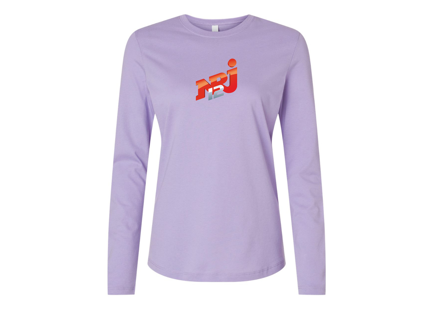 BELLA CANVAS Women’s NRJ 12 Logo Jersey Long Sleeve Tee