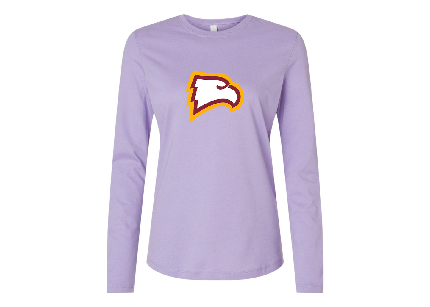 BELLA CANVAS Women’s Winthrop Eagles Jersey Long Sleeve Tee