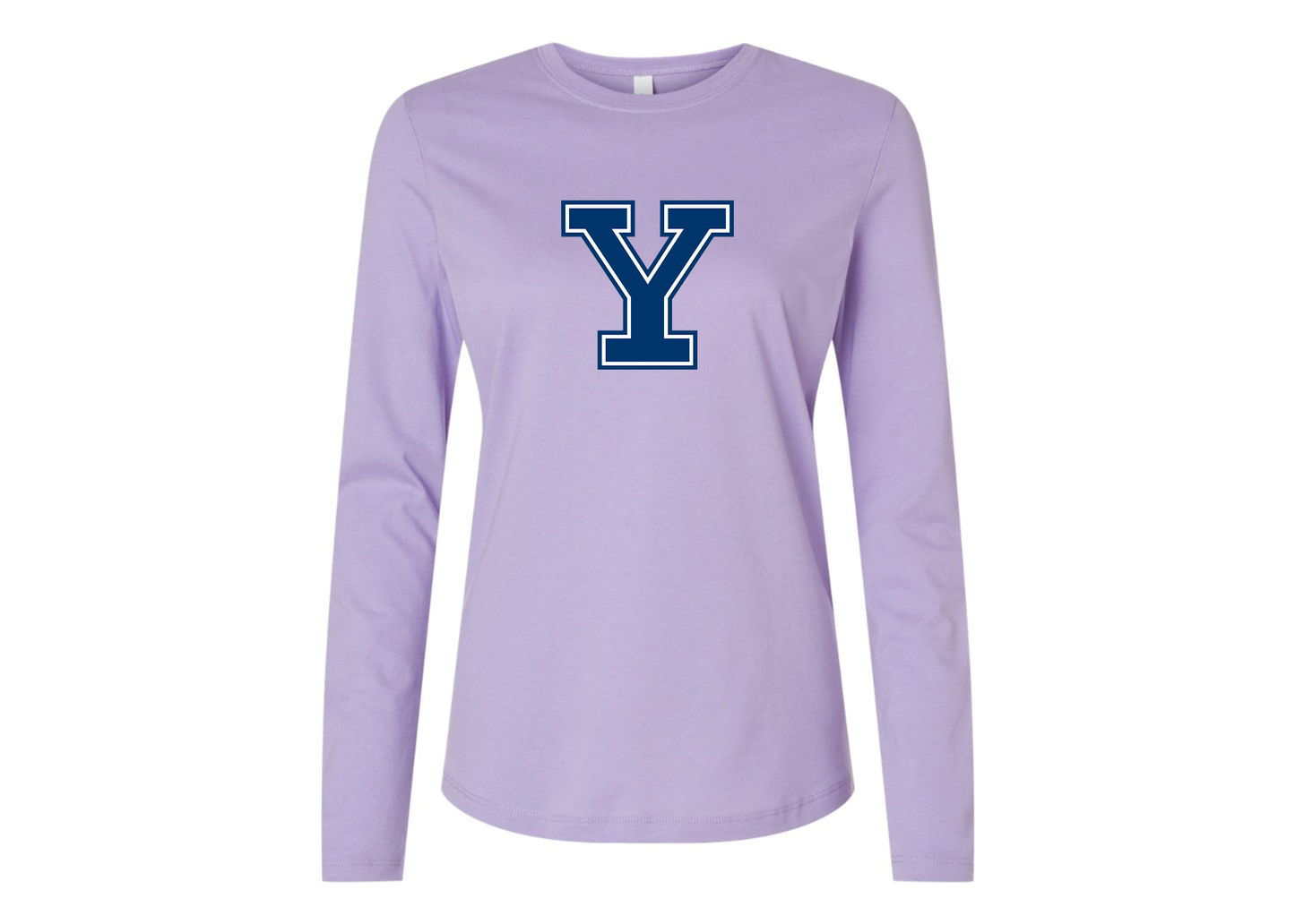 BELLA CANVAS Women’s Yale Bulldogs Jersey Long Sleeve Tee