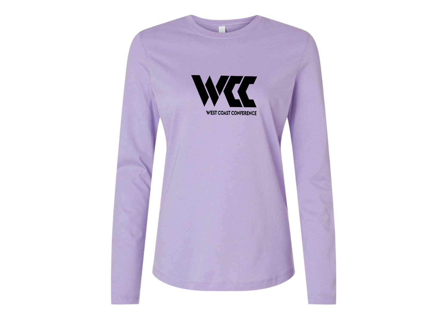 BELLA CANVAS Women’s West Coast Conference Jersey Long Sleeve Tee