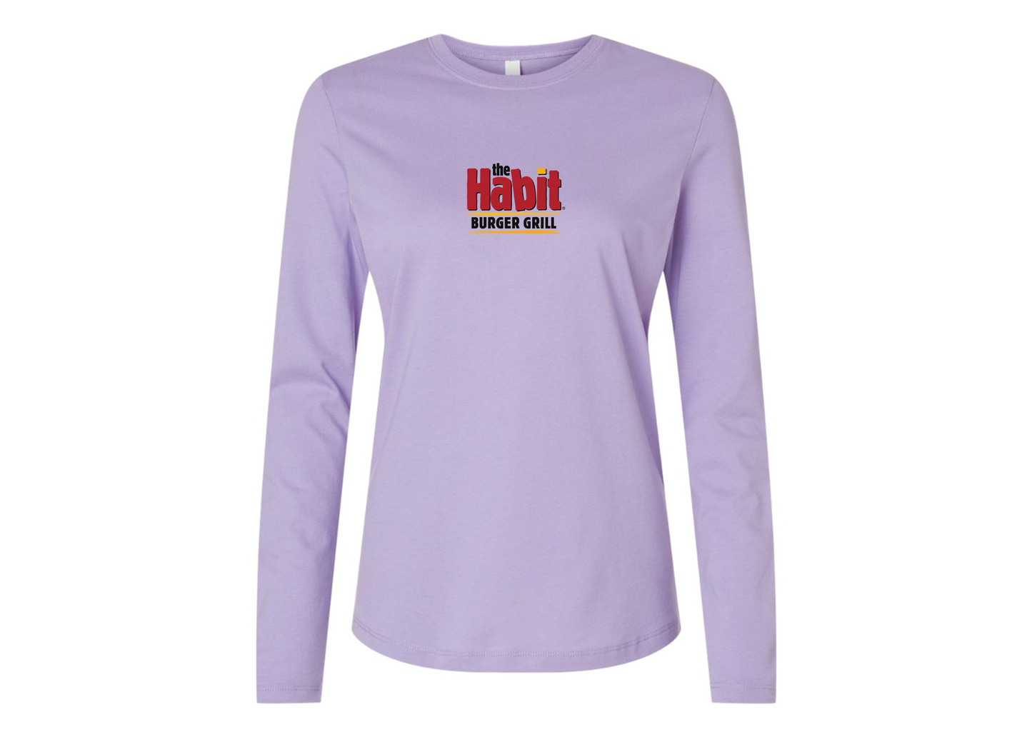 BELLA CANVAS Women’s The Habit Burger Grill Jersey Long Sleeve Tee