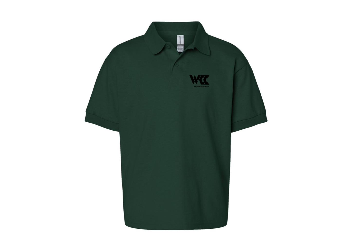 Youth West Coast Conference Gildan Dry Blend Jersey Polo