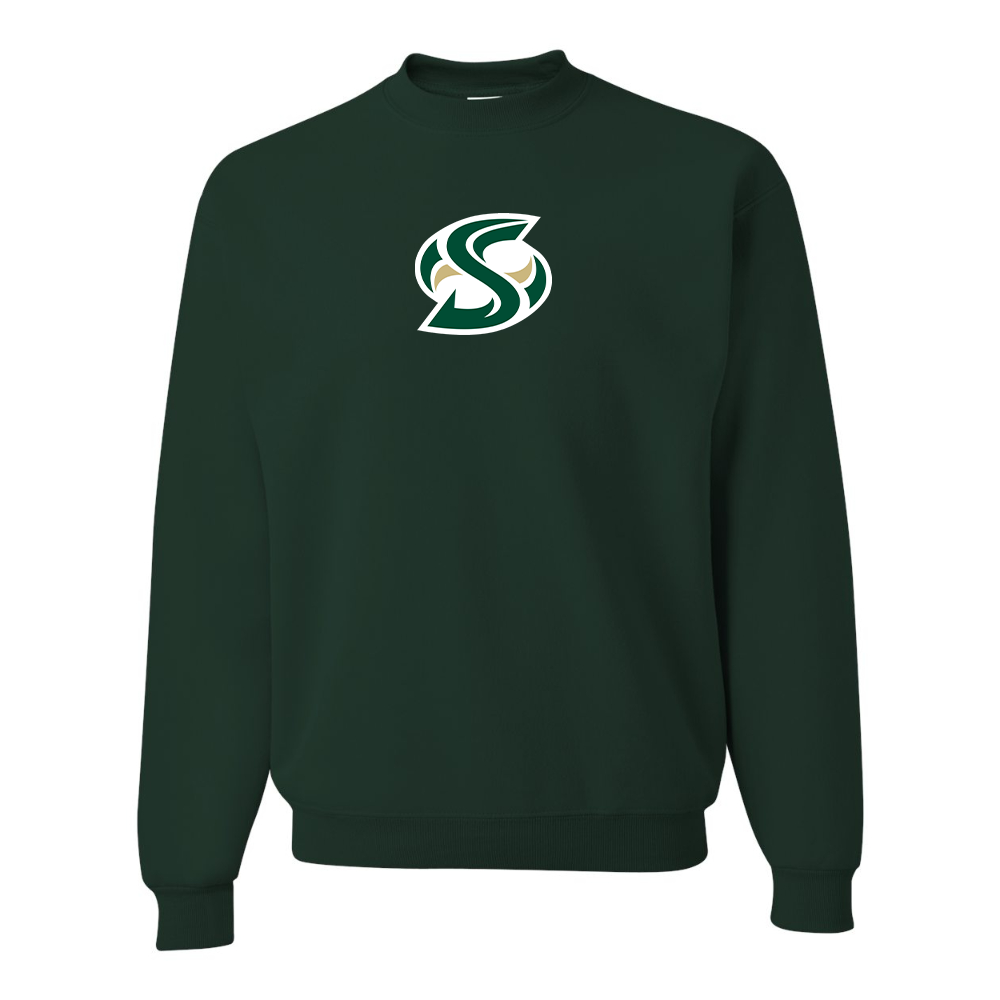 Men's Sacramento State Hornets Logo JERZEES NuBlend Crewneck Sweatshirt