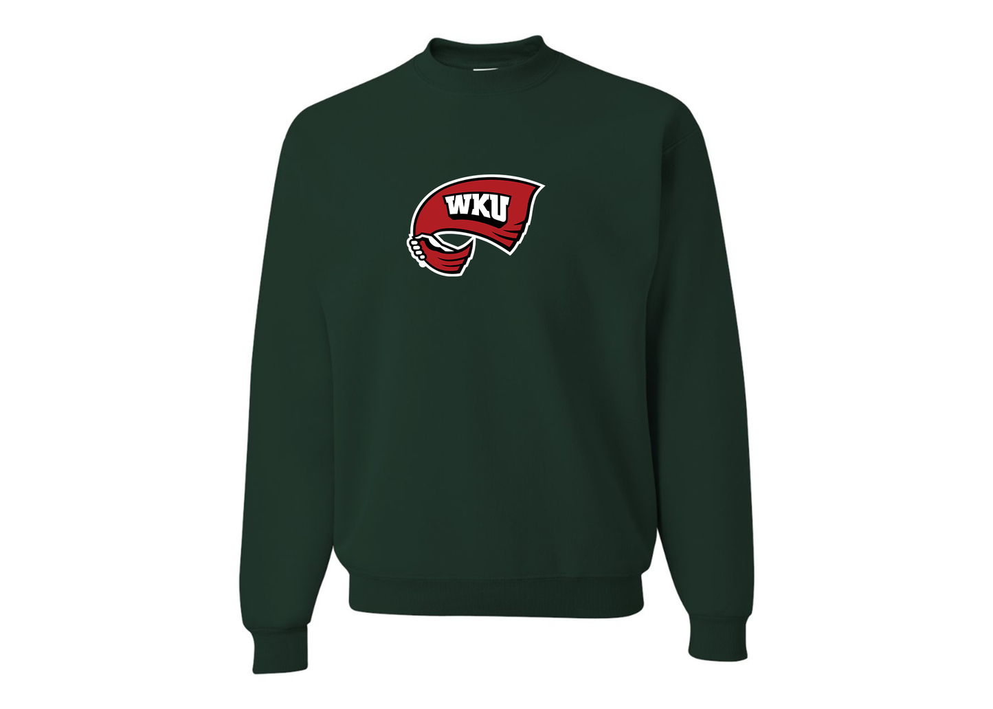 Men's Western Kentucky Hilltoppers JERZEES NuBlend Crewneck Sweatshirt