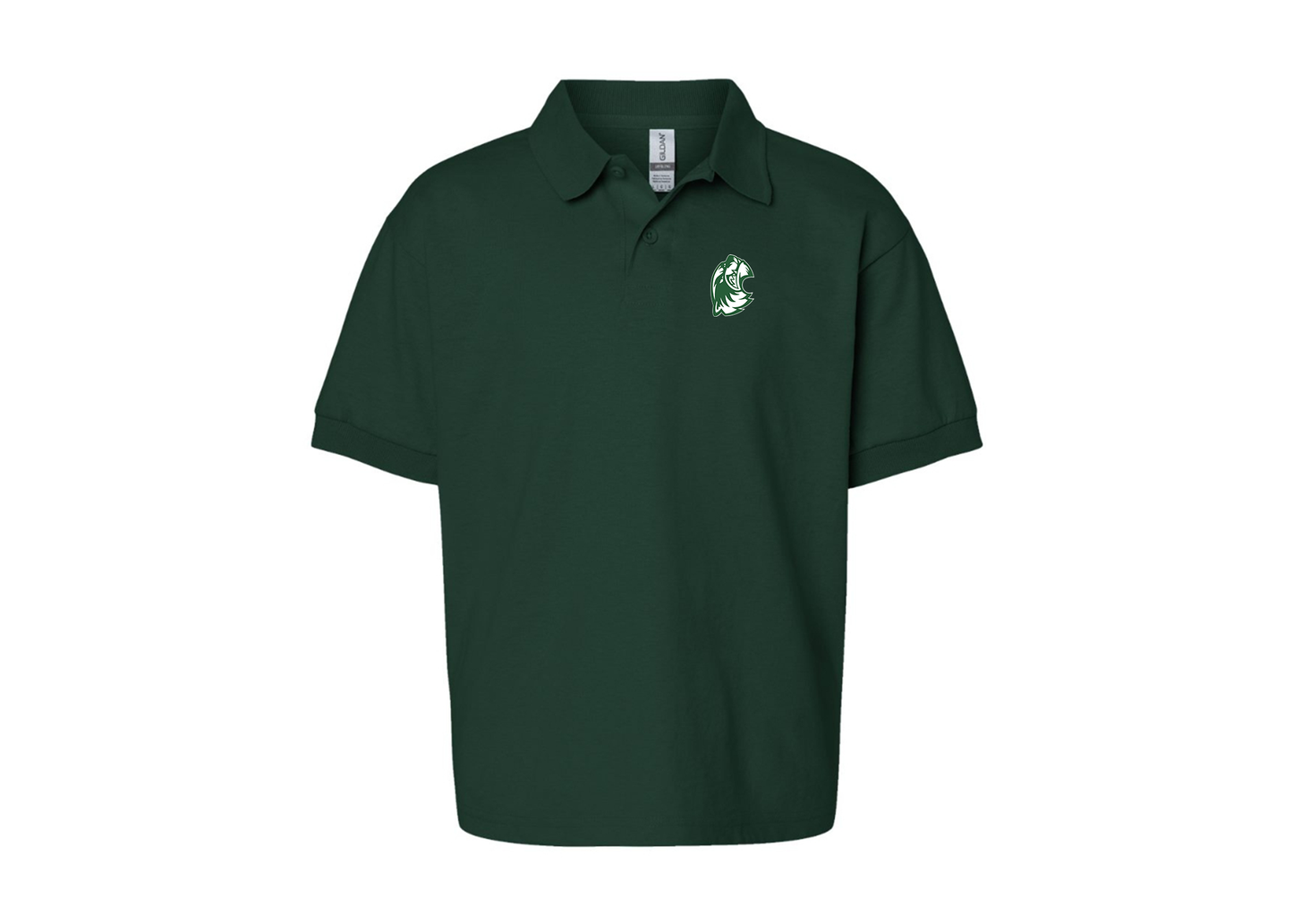 Youth Utah Valley Wolverines Gildan Dry Blend Jersey Polo