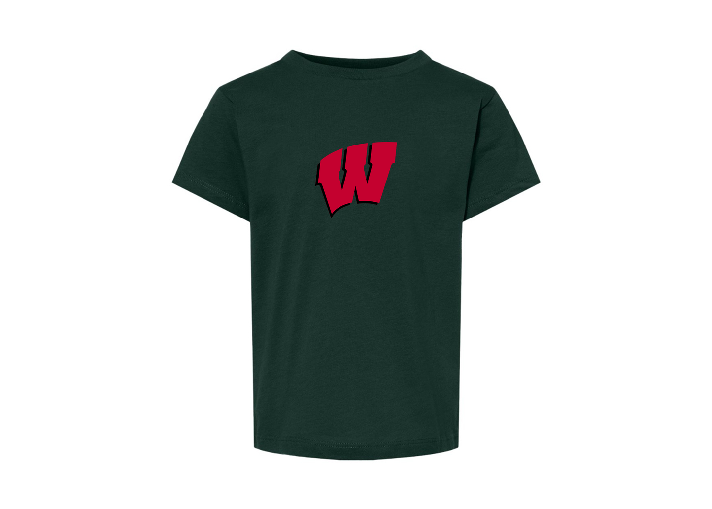 Wisconsin Badgers BELLA CANVAS Toddler Jersey Tee