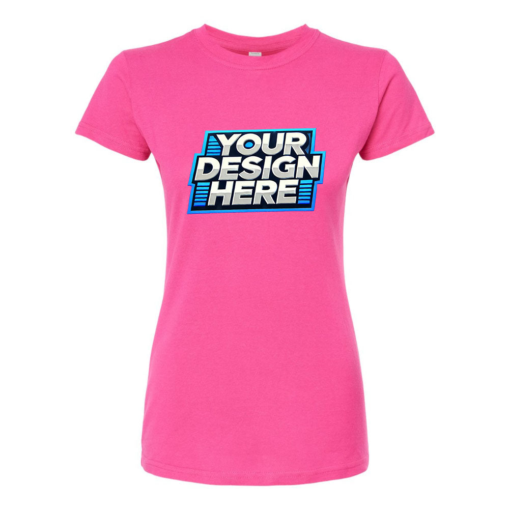 Customize - Tultex - Women's Fine Jersey Slim Fit T-Shirt - 213