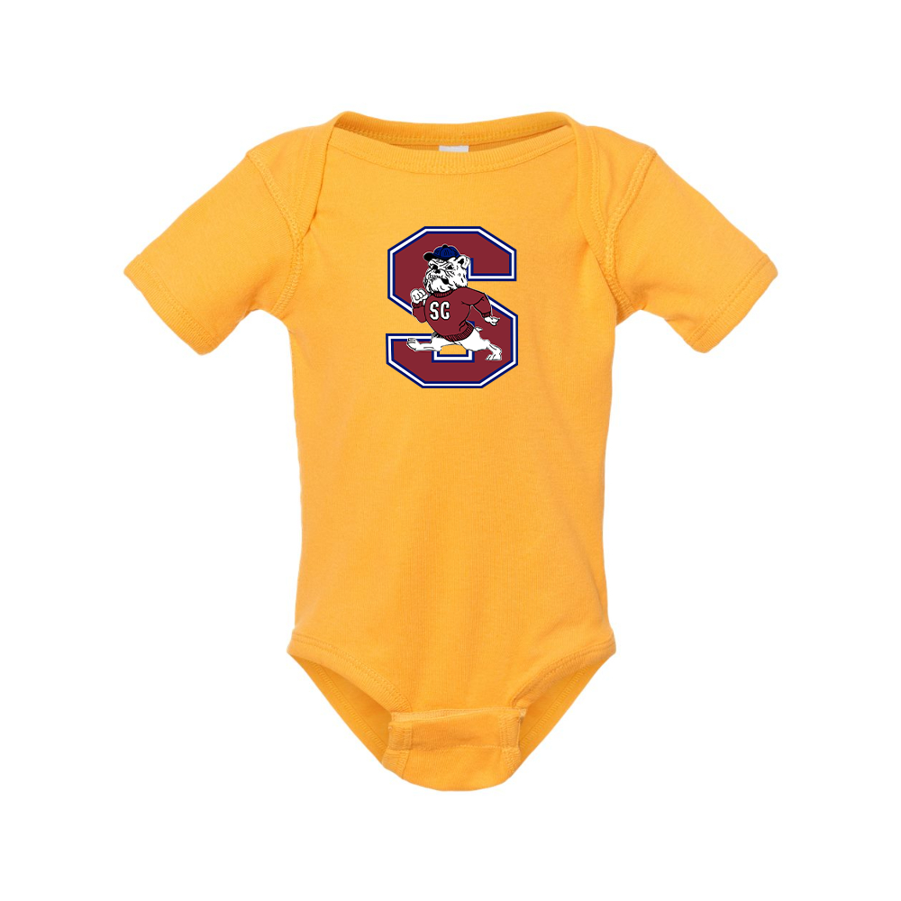 South Carolina State Bulldogs Logo Rabbit Skins Infant Baby Rib Bodysuit