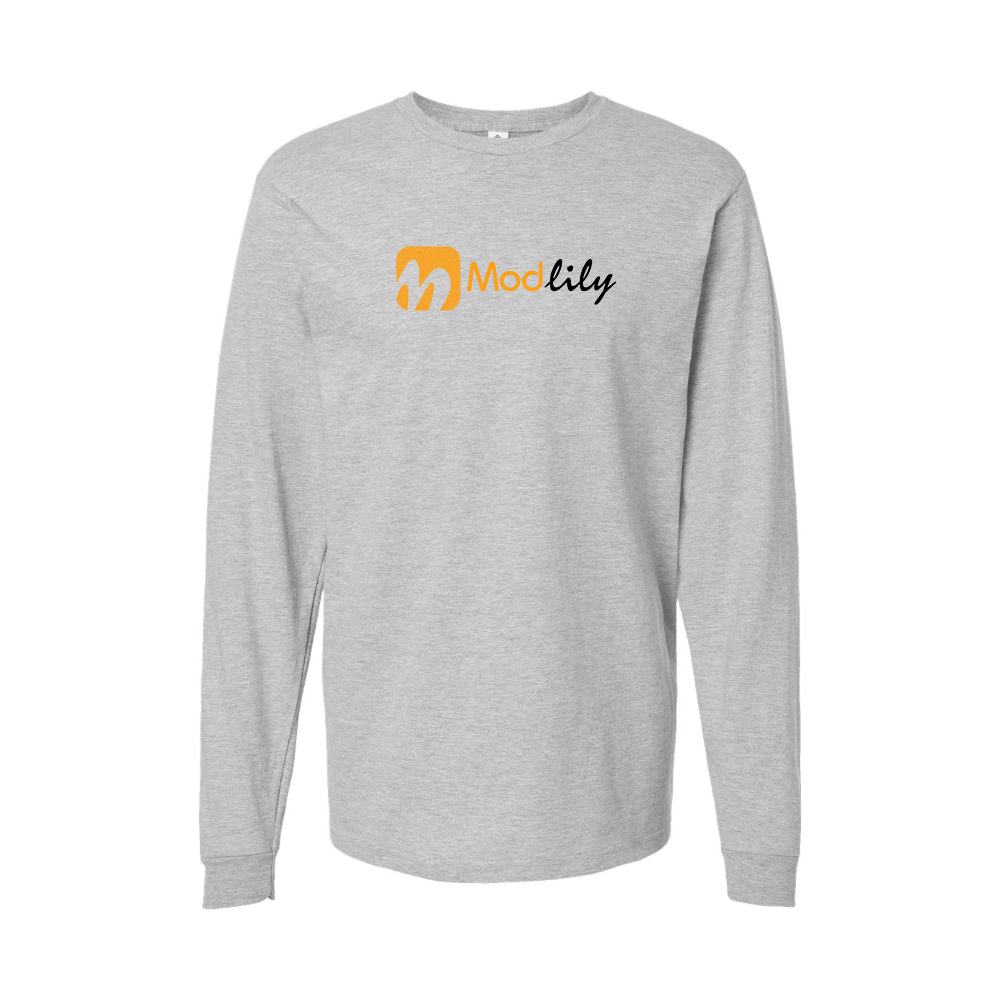 Youth Modlily Logo Cotton Long Sleeve T-Shirt