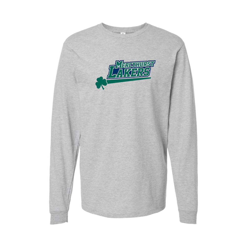 Youth Mercyhurst Lakers Logo Cotton Long Sleeve T-Shirt