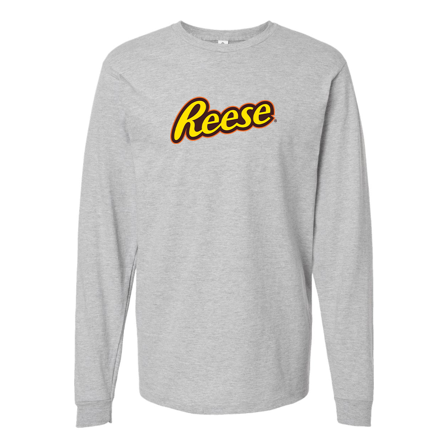 Youth Reese Peanut Butter Logo Cotton Long Sleeve T-Shirt