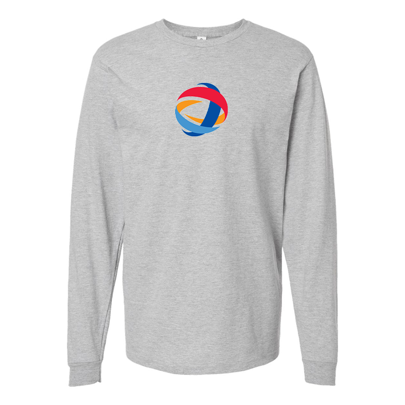 Youth Total Logo Cotton Long Sleeve T-Shirt