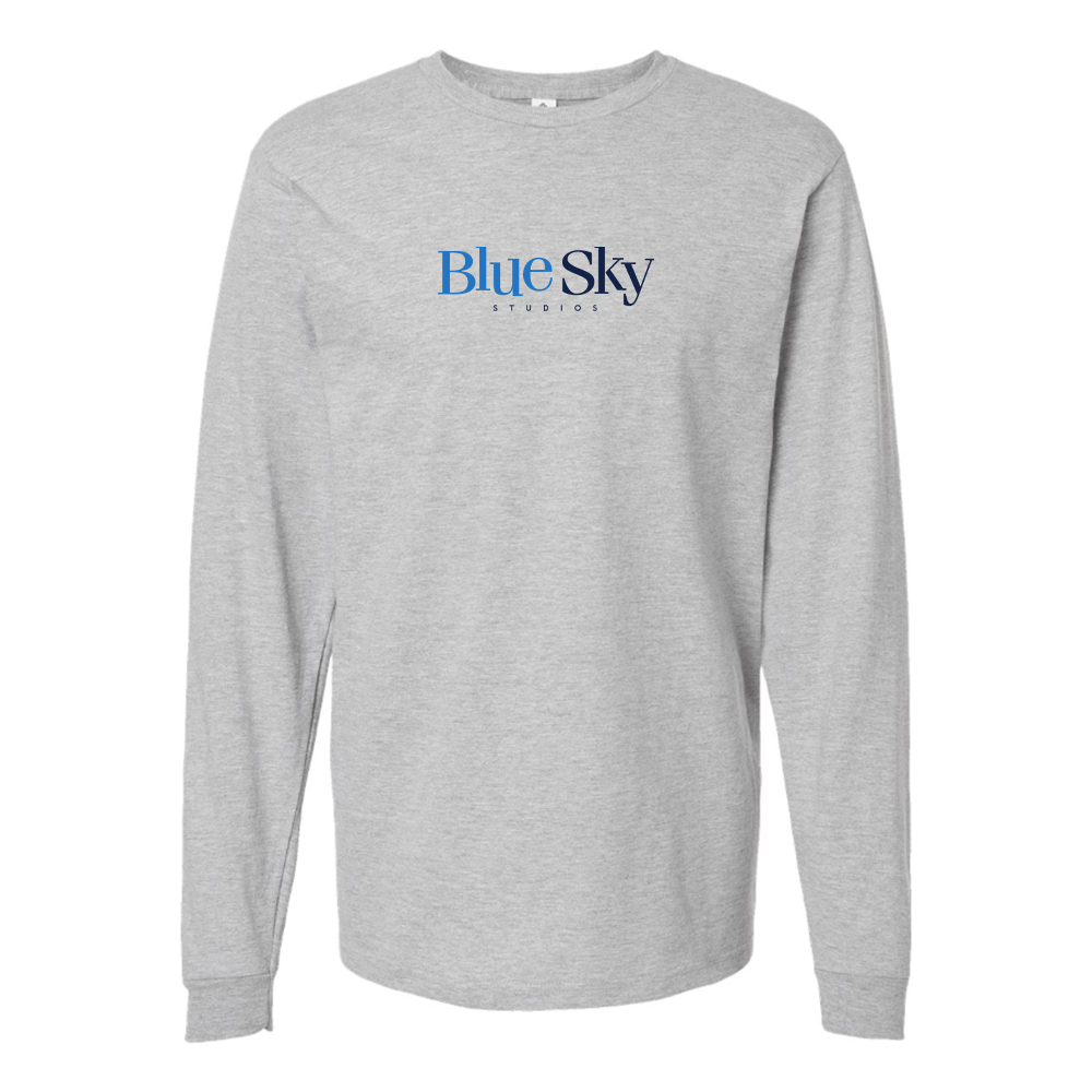 Youth Blue Sky Studios Logo Cotton Long Sleeve T-Shirt