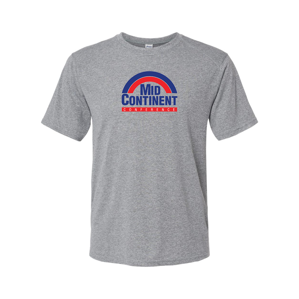 Men's Mid Continent Conference Logo Polyester T-Shirt