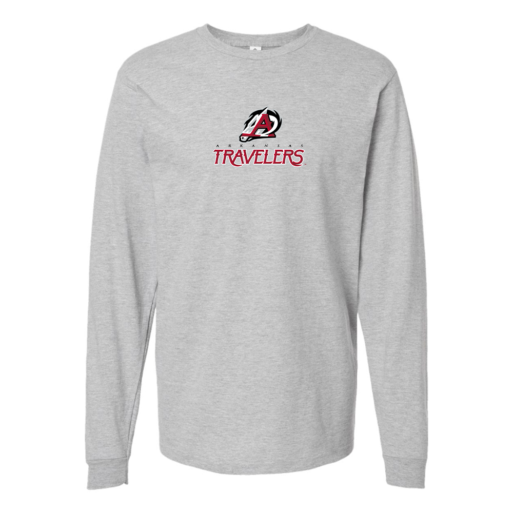 Youth Arkansas Travelers Logo Cotton Long Sleeve T-Shirt