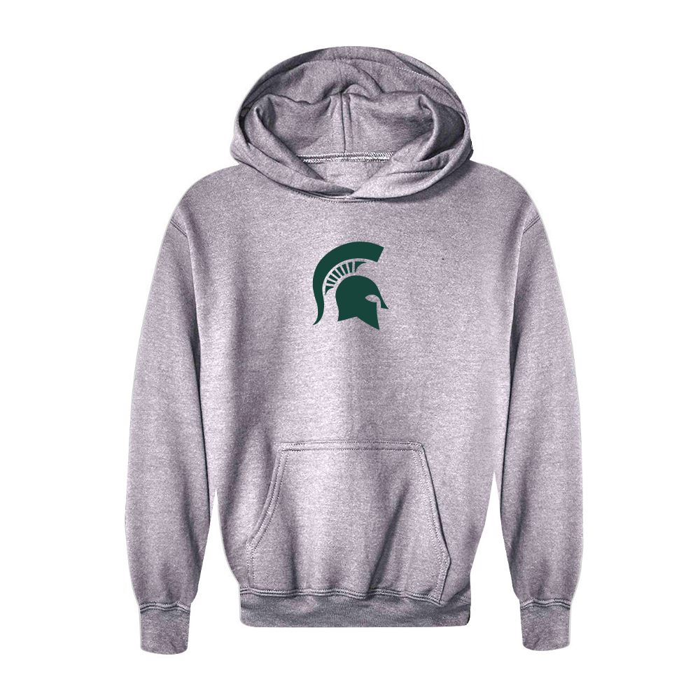 Youth Michigan State Spartans Logo Pullover Hoodie